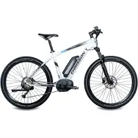 Chrisson 27,5 inch E-SCHEAT 1.0, Shimano Alivio, middenmotor, BOSCH Performance Line, Powerpack 400, wit