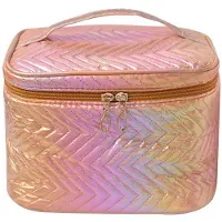 Clayre & Eef damesaccessoiretas, 21x14x15 cm, roze, polyester