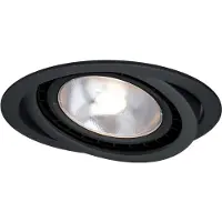 Light Prestige Inbouwmontage, oog Nero LP-4424/1RS, zwart, bewegingssensor,