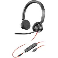 Poly Blackwire 3325 hoofdtelefoon. One size