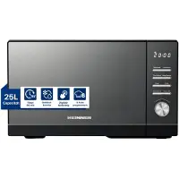 Heinner HMW-MD25DMRBK, Werkblad, Vrijstaande magnetron, 25 liter, 800 watt, Ingebouwd display, LED