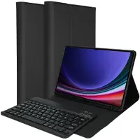 Accezz Bluetooth Keyboard Bookcase voor de Samsung Galaxy Tab S9 11.0 inch - QWERTY / NL - Zwart