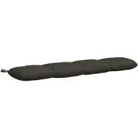 vidaXL Bankkussen VIANEN 100% Polyester Antraciet 140 x 30 x 12 cm