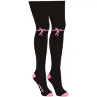B.NOSY Marley maillot met print - zwart/roze Meisjes Stretchkatoen Printopdruk - maat 122/128