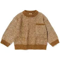 HEMA Babytrui fijngebreid bruin