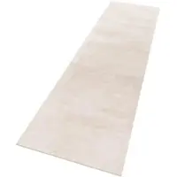 TT Home Woonkamer hoogpolig tapijt imitatiebont moderne effen kleuren pluizig zacht 100 x 200 cm Rechthoek 100 x 200 cm Rechthoek beige