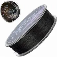 MIRACLE FISH Power X12 Visdraad 0.30mm 60.8kg Zwart - 12 Strengen