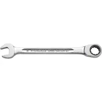 Stahlwille 40171919 17F 19 FLACH Steek-ringratelsleutel Sleutelbreedte (metrisch) 8 - 19 mm