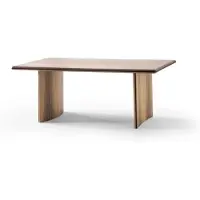 AEA Eleganter brauner Esstisch aus Holz für modernes Esszimmer