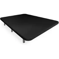 Dripio Versterkte 3D-kussenbasis, afmetingen 105x190 cm, donkergrijs, met 6 metalen poten