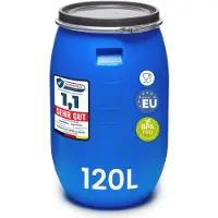 Merkloos 120 Liter Regenwateropvangvat met Deksel