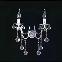 AEA Kristall Wandlampe Lüster Wandleuchten Wandleuchte Wand Lampen Silber