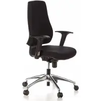 Hjh OFFICE PRO-TEC 200 - Professionele bureaustoel Zwart