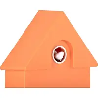 Karlsson Klok Modern Cuckoo ABS Bright Orange