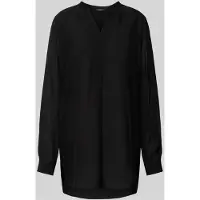 Opus Regular fit blouse van viscose met opstaande kraag, model 'Facura'