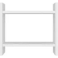 Skye Decor , Denver - Witte keukenplanken, wit, 34 x 10 x 30 cm