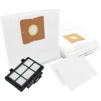 Dripio Stofzuigerzakken, 20 stuks + filter voor Grundig VCC 3850 A