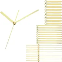 OEM Horloge-set met wijzers - 10-delig - Reserveonderdeel voor wandklokken - Aluminium, goudkleurig