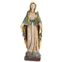 Dripio Maagdfiguur, houtlook, 31 cm, meerkleurig
