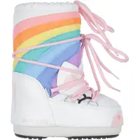 Moon Boot Snowboots 'ICON UNICORN' lichtblauw / geel / lila / wit
