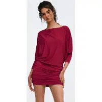 ONLY Onlaria Midi-jurk Dames Paars M