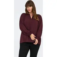 ONLY Carmakoma Blouse '15285157' bordeaux