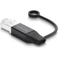 DeLOCK USB Type-C Network Adapter Gigabit LAN 1 x RJ45 plug