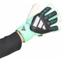 Adidas Predator Match Fingersave Keepershandschoenen Zwart Mintgroen Zilver