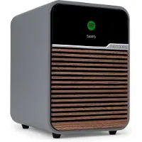 Ruark Audio R1S - Smart Radio - DAB DAB+ FM Bluetooth 5 - Bruin Grijs