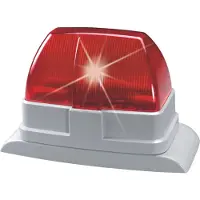 ABUS SG1670 Alarm-flitslicht Rood Binnen, Buiten 12 V/DC