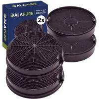 Alapure 2x Koolstoffilter voor Beko 9178011875 (2 St.)