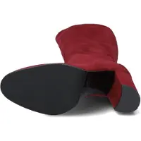 Lina Locchi Dames Laarzen Ar 140 - Rood - Maat 43