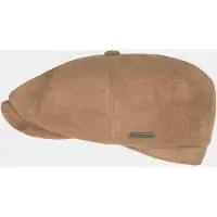 Hatland Eyad - Suède flatcap - Beige