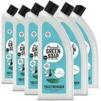 Marcel's Green Soap 6x Toiletreiniger Munt & Eucalyptus 750 Ml