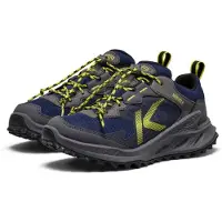 Keen Lage schoen 'ZIONIC' enziaan / geel / antraciet