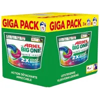 Ariel 3x 3in1 Wasmiddel Pods The Big One Color 25 stuks