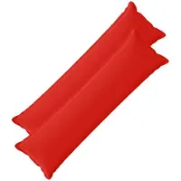 vidaXL Kussensloop 2 st HOUTEN Rood 40 x 145 cm Polyester