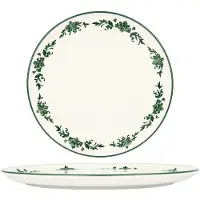 Bonna Pizzabord lavis green porselein 32 cm set van 2