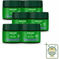 Weleda 6 x - Nachtcrème voedend - Skin Food - 40 ml - Wasstrips - Nachtcrème - Voedende Crème - Huidherstel - Huidverzorging - Stralende Huid