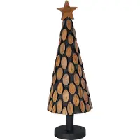 vidaXL Kerstboom Bruin 90 cm Massief Teakhout