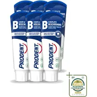 Prodent 6 x – Tandpasta – Complete Bescherming – Pro-Zinc Technologie – 75 ml - Wasstrips - Tandpasta - Mondgezondheid - Antibacteriële Tandpasta - Pro-Zinc - Fluoride