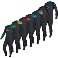Spinera Prof.rental 3/2 Mm Youth Wetsuit Met Lange Mouwen En Rits Op De Rug