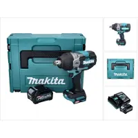 Makita TW 001 GD101 Accu-slagmoersleutel 40 V max. 1800 Nm Borstelloos XGT + 1x oplaadbare accu 2,5 Ah + lader + Makpac