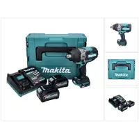 Makita TW 001 GD201 Accu-slagmoersleutel 40 V max. 1800 Nm Borstelloos XGT + 2x oplaadbare accu 2,5 Ah + lader + Makpac