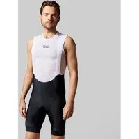 Acelera Essential - Fietsbroek Heren - Bibshort - Zeem - Korte lengte - Zwart Wit - Maat XXL