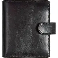 Kalpa 1311-I Pocket organizer – klassiek zwart leer 1 week per 2 paginas 2026-2027-2028
