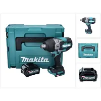 Makita TW 001 GD101 Accu-slagmoersleutel 40 V max. 1800 Nm Borstelloos XGT + 1x oplaadbare accu 2,5 Ah + Makpac - zonder oplader