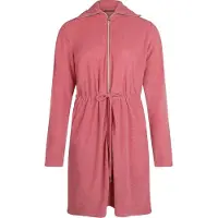 Charlie Choe - badjas met rits - maat L - rouge pink - T47153-38