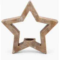 Daan Kromhout Ster Kandelaar Robuust Beton - Brons - H 24 cm