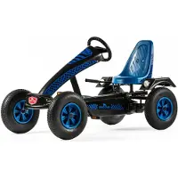 Dino cars Super Sport Skelter – Zwart/Blauw – Skelter Vanaf 5 Jaar – Verstelbare Stoel – Stoere Skelter